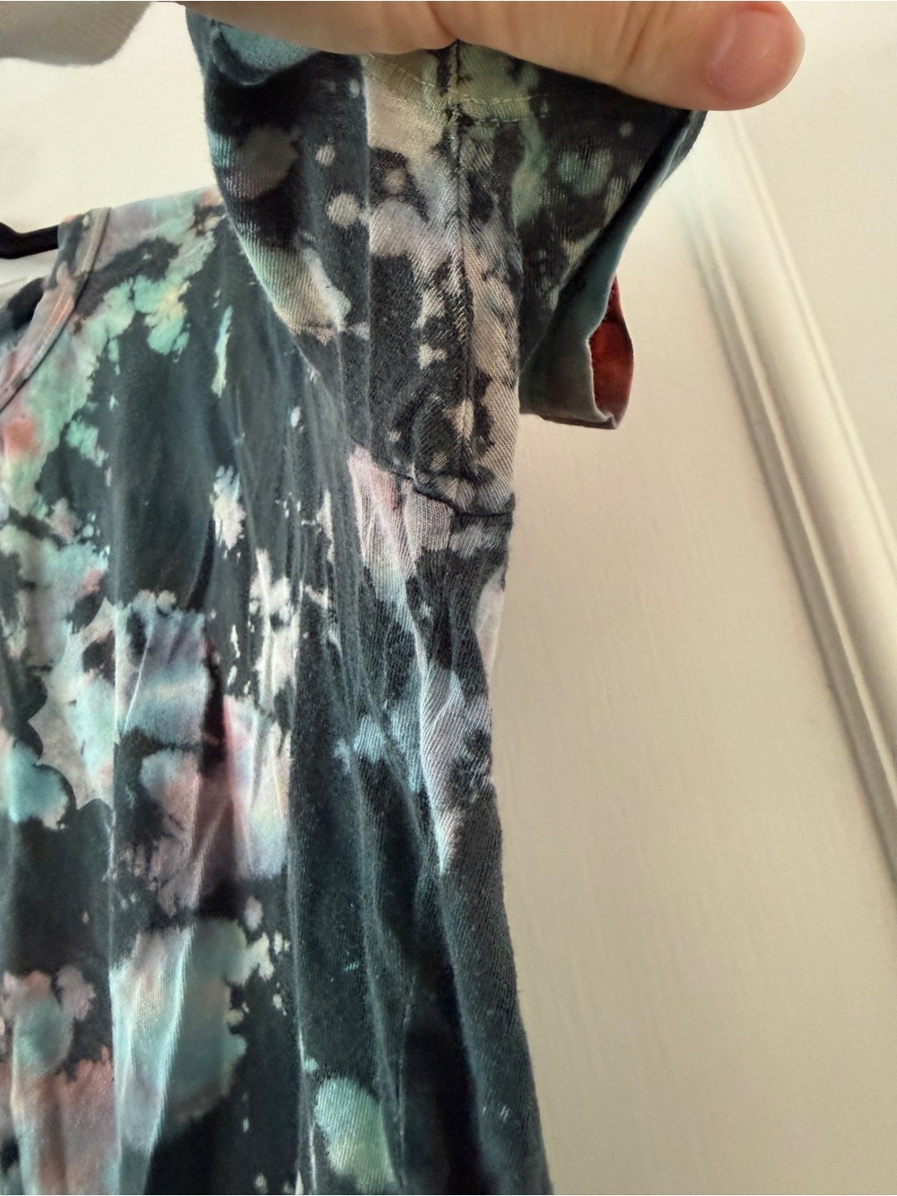 Big Bud Press Black Colorful Tie Dye Magic Waters Short Sleeve T-Shirt Tee - Picture 5 of 6